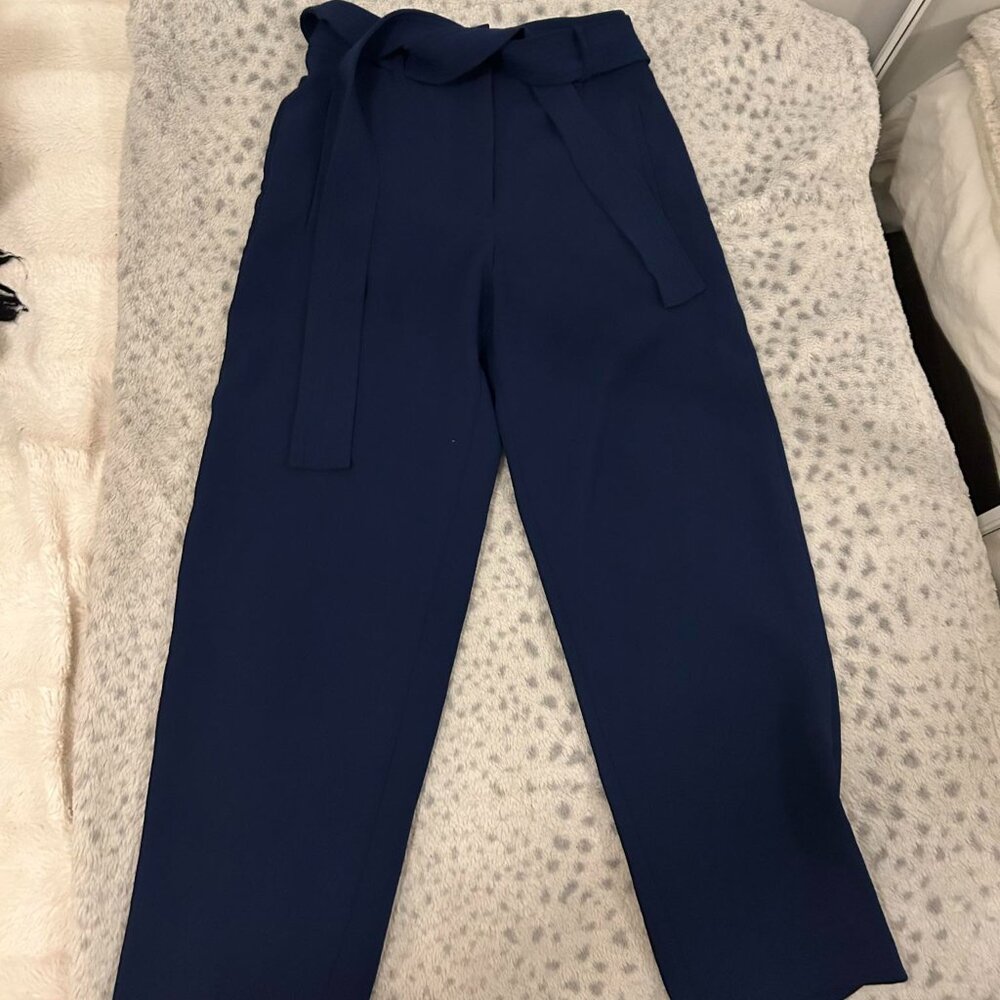 Babaton Tie-Front Pants